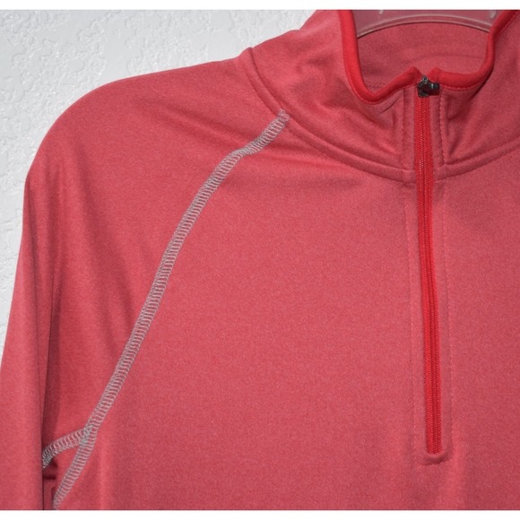 OHIO STATE BUCKEYES Colosseum 1/4 Zip Performance Shirt Women M Pullover Top - Picture 12 of 16